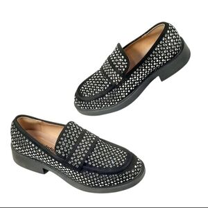 Studio Infinite Wednesday Rhinestone Loafers. Womens Size 6.5 NEW